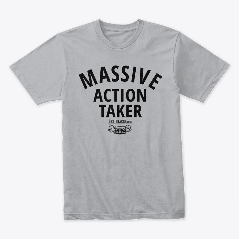 Massive Action Taker (Black)